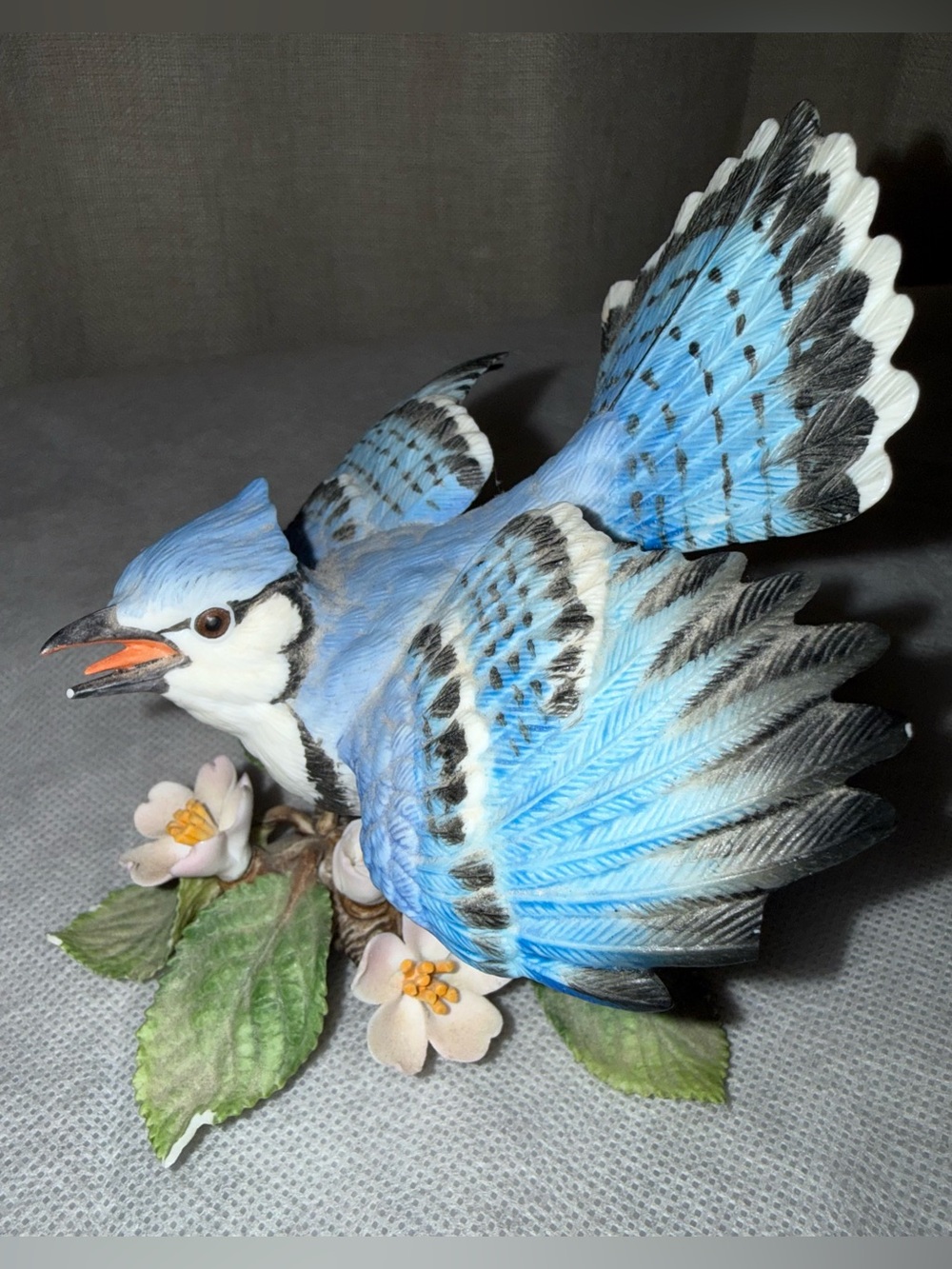 Lenox Blue Jay Ceramic Bird Figurine